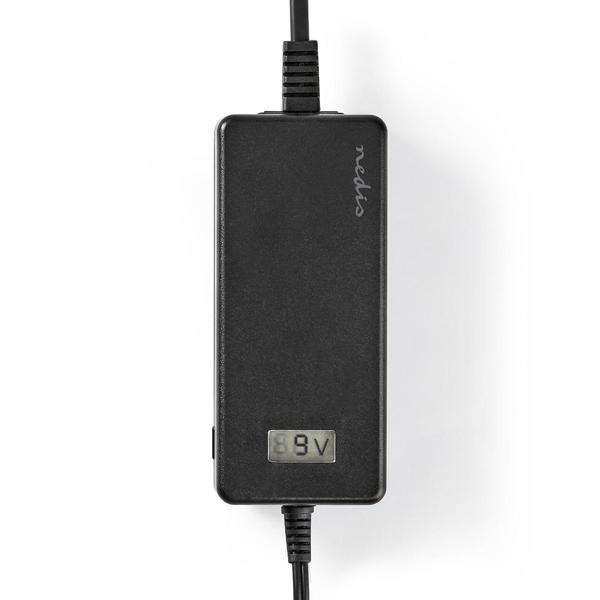 Praktischer Universal-Netzteiladapter mit 7 DC Wechselsteckern, 5 - 24 V, 100 - 240 V AC, 36 W, ideal für Haushaltselektronik