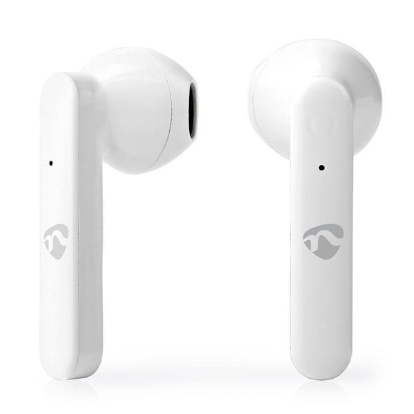 Kabellose Bluetooth 5.0 In-Ear Kopfhörer Weiss - Touch- & Sprachsteuerung (Siri/Google Assistant) - 2.5h Akku + Ladeetui für 4 Aufladungen
