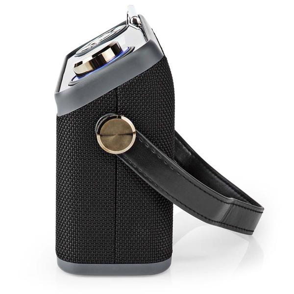 Design DAB+/UKW-Radio, Bluetooth, USB, Akku, schwarz, Farbdisplay & Wecker. Mobiles Digitalradio mit vielseitigen Funktionen, stilvolles Design