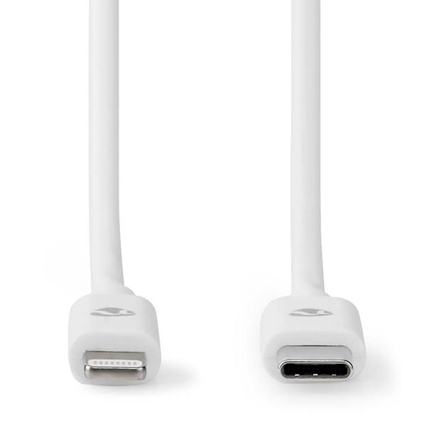 3er-Set iPhone Ladekabel, Lightning Kabel, USB-C, Apple MFi Zertifiziert, 1 m, weiss ideal für Iphone 6, 7, 8, 9, X, XS, 11, 12, 13, 14, Pro / Max
