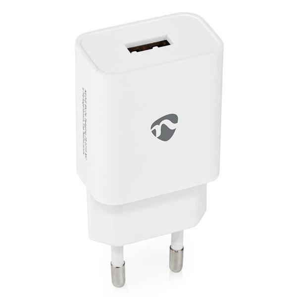 Zuverlässiges 12W USB-A Schnellladegerät (weiss): Universeller Ladeadapter für schnelles & sicheres Laden. Kompatibel mit iPhone, Samsung & Co