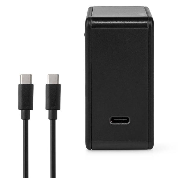 Effizientes High Power Ladegerät, USB C, Schnellladegerät, Smart IC, 2 m, 65 W, für Macbook, Notebooks, Tablets & mehr