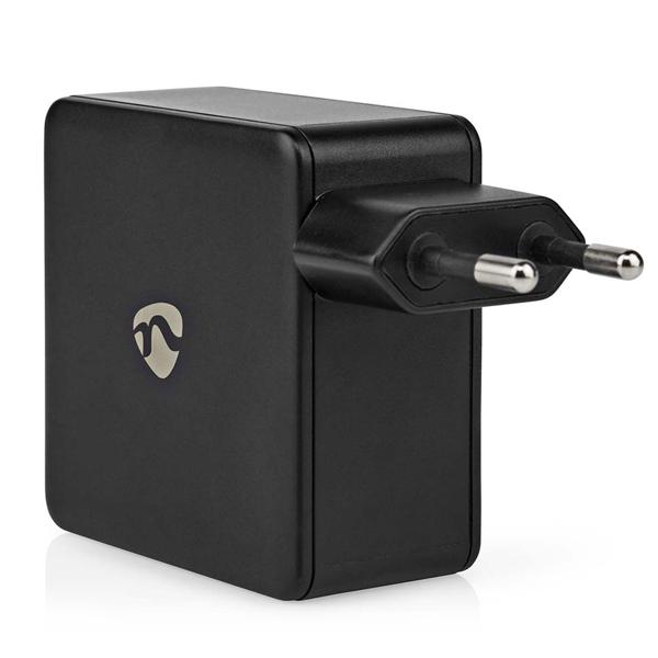 Effizientes High Power Ladegerät, USB C, Schnellladegerät, Smart IC, 2 m, 65 W, für Macbook, Notebooks, Tablets & mehr