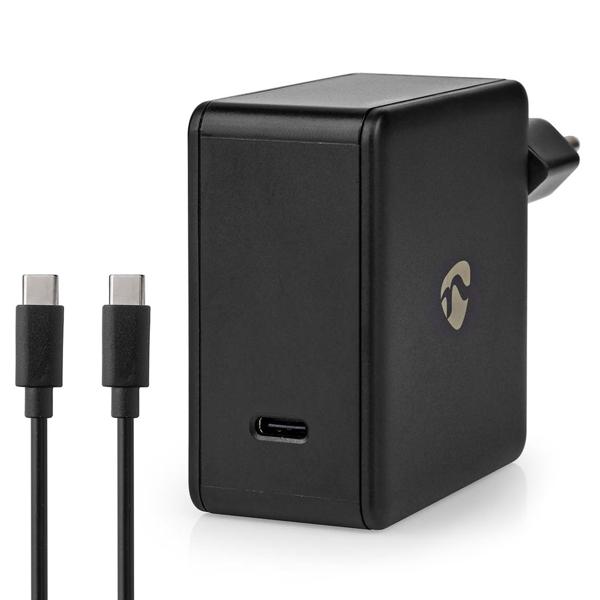 Effizientes High Power Ladegerät, USB C, Schnellladegerät, Smart IC, 2 m, 65 W, für Macbook, Notebooks, Tablets & mehr