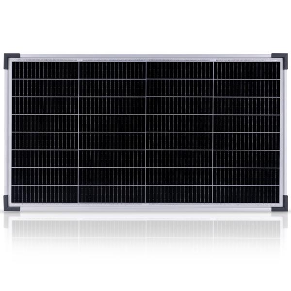 Effizientes 60W Solarpanel: Monokristalline Zellen, IP65, Metallrahmen – Robust & mobil für maximale Solarenergie