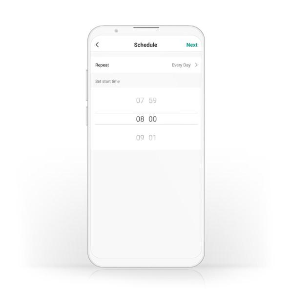 WLAN Konvektor Heizung, 2000 Watt - App, Alexa/Google Home, IP24, Fernbedienung, Glasfront, weiss – komfortable, intelligente Heizlösung