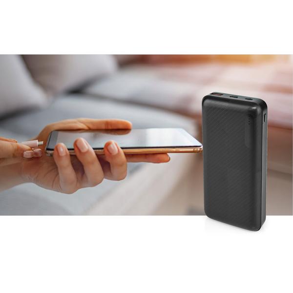 Leistungsstarke Powerbank 20.000 mAh – Schnelllade-Funktion mit 18W, LED-Anzeige – 1x USB-A & 1x USB-C – kompakt, zuverlässig & ideal für unterwegs