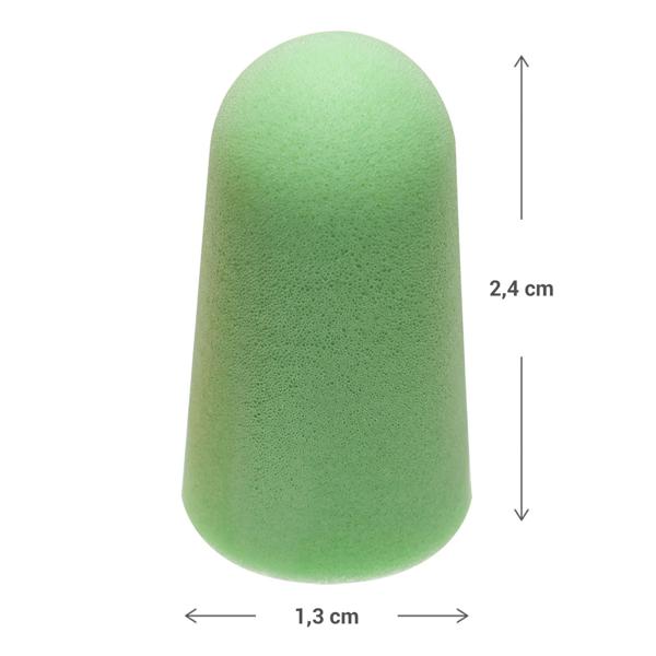 Hocheffektive Gehörschutz-Ohrstöpsel, 200 Stück, mehrfarbig, SNR 33 dB, hoher Tragekomfort, für laute Umgebungen wie Arbeit, Party, Event oder Schlaf