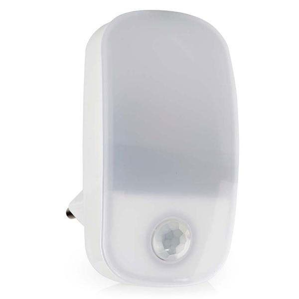 Energieeffizientes Plug-in LED Nachtlicht mit Bewegungssensor und Dämmerungssensor, Praktisch für die Steckdose, Orientierungslicht, warmweiss