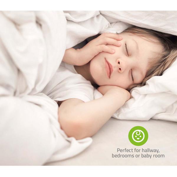 Energieeffizientes Plug-in LED Nachtlicht mit Bewegungssensor und Dämmerungssensor, Praktisch für die Steckdose, Orientierungslicht, warmweiss