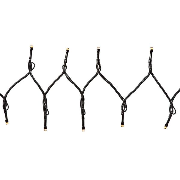 SmartLife LED Lichterkette - 50 dimmbare warmweisse LEDs, 7 Lichtmuster, Timer, Sprachsteuerung (Alexa/Google Assistant) - IP65 Aussen & Innen, 5m Länge