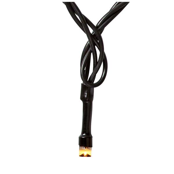 SmartLife LED Lichterkette - 50 dimmbare warmweisse LEDs, 7 Lichtmuster, Timer, Sprachsteuerung (Alexa/Google Assistant) - IP65 Aussen & Innen, 5m Länge