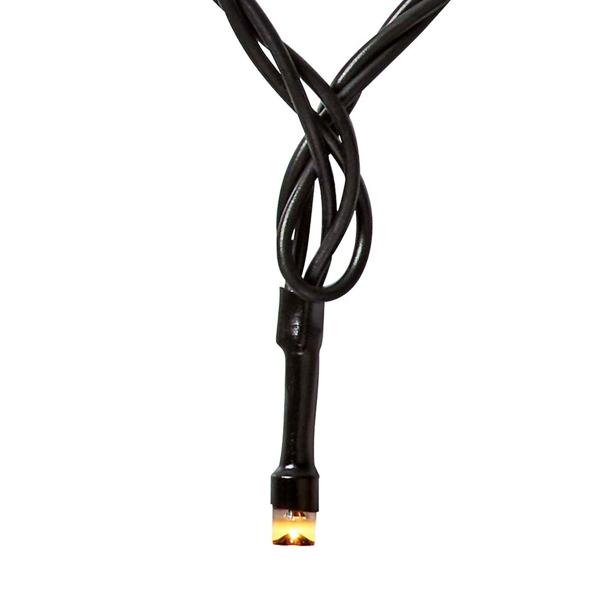 SmartLife LED Lichterkette - 100 warmweisse LEDs, dimmbar, 7 Lichtmuster - IP65, 10m Länge, App- & Sprachsteuerung, Musikmodus - Innen- & Aussenbereich