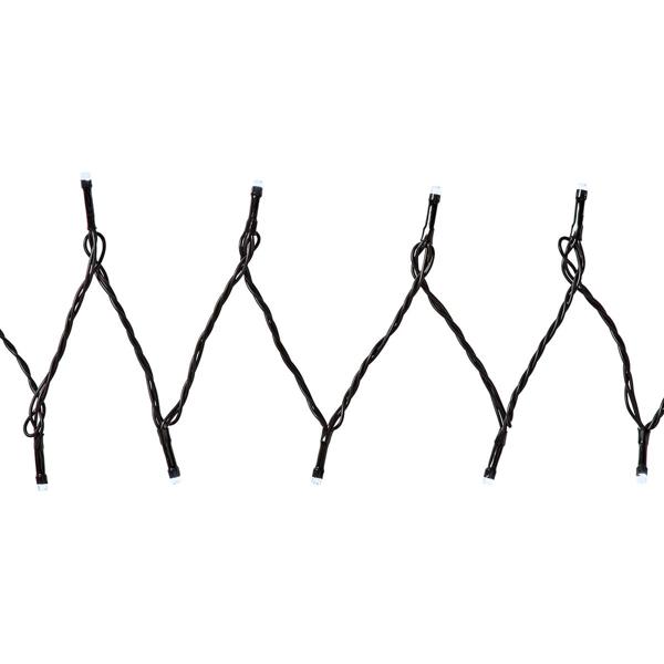 SmartLife LED Lichterkette - warmweiss/kaltweiss - 50 LEDs, 5m, IP65 - App- & Sprachsteuerung mit Alexa/Google Assistant - 11 Lichtmuster