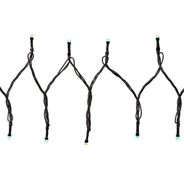 Bunte SmartLife LED Lichterkette: 42 RGB LEDs, 8 Lichtmuster, IP65, 5m – App-Steuerung für stimmungsvolle & farbenprächtige Beleuchtung