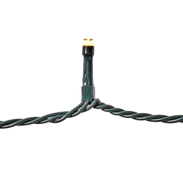 XXL LED Lichterkette - 720 warmweisse LEDs für festliche Atmosphäre & Weihnachtsbeleuchtung - IP44 spritzwassergeschützt - 54m mit Timer & 7 Lichtmustern