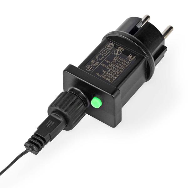 XL LED Lichterkette mit 1200 warmweissen LEDs – 24 m lang, 7 Lichtmuster, IP44 wetterfest, ideal für Weihnachten, Garten & Deko–stimmungsvolles Licht