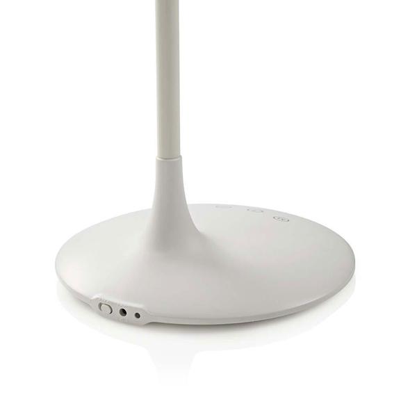 Kabellose LED-Akku-Schreibtischlampe, 3 Modi, dimmbar, Touch – weisse Schreibtischlampe für flexible Beleuchtung & kabellose Freiheit