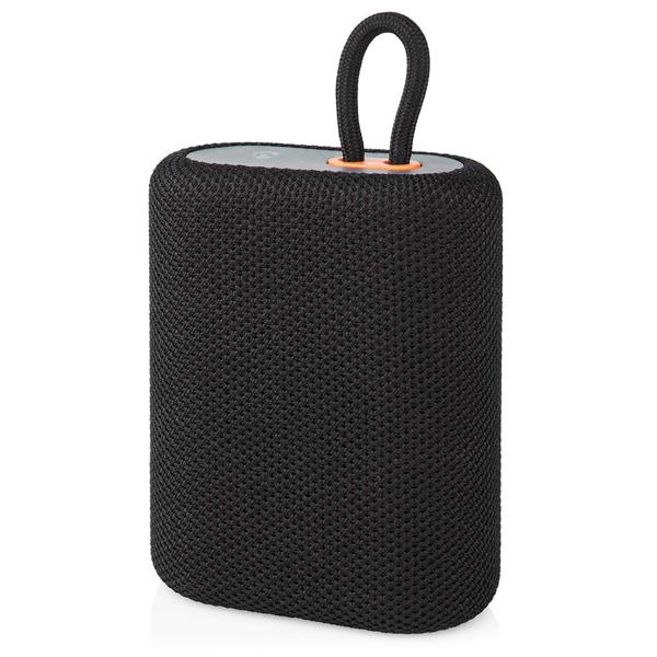 Bluetooth Lautsprecher - 7W Leistung & satter Klang - 7 Std. Spielzeit, Mikrofon, TWS, USB-C, microSD-Slot, schwarz - ideal für unterwegs