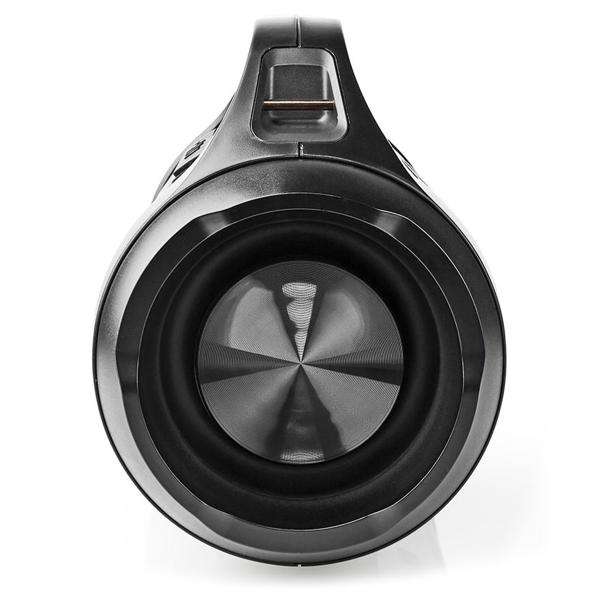 Tragbarer 120W Bluetooth Lautsprecher mit Sprachsteuerung, IPX5, USB/AUX, microSD, TWS. Wasserdichter Partylautsprecher, kraftvoller Sound, robust