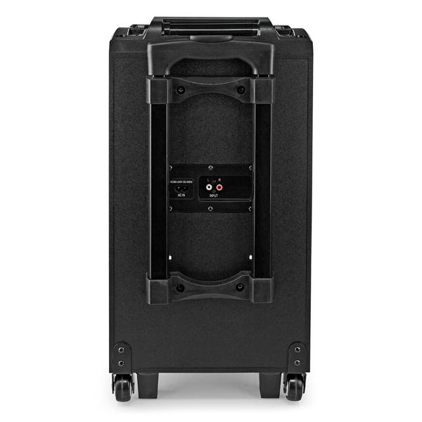 Bluetooth Lautsprecher 120W, Party-Box mit Subwoofer, LED-Licht & Trolley-System – Mobiler, kabelloser Lautsprecher für Partys