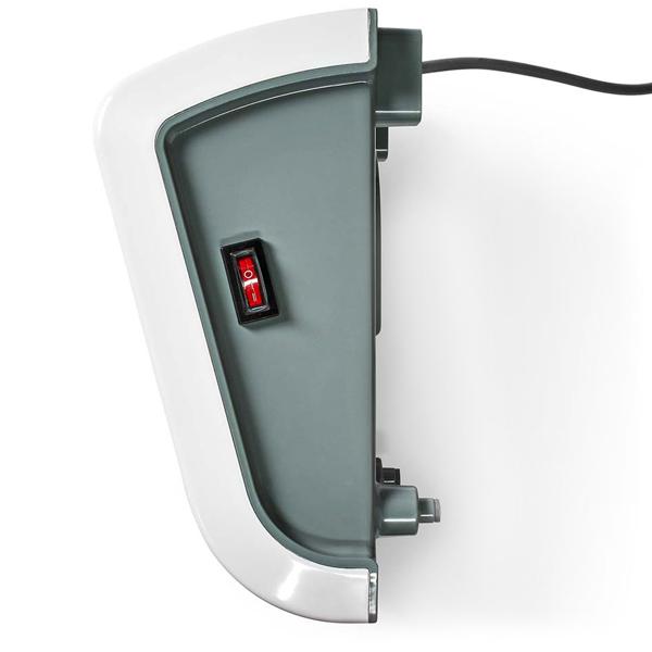 Leistungsstarker Wandheizlüfter in Weiss mit 2000 Watt & Fernbedienung – ideal für Badezimmer bis 20 m², schnelle Wärme, leise & platzsparend