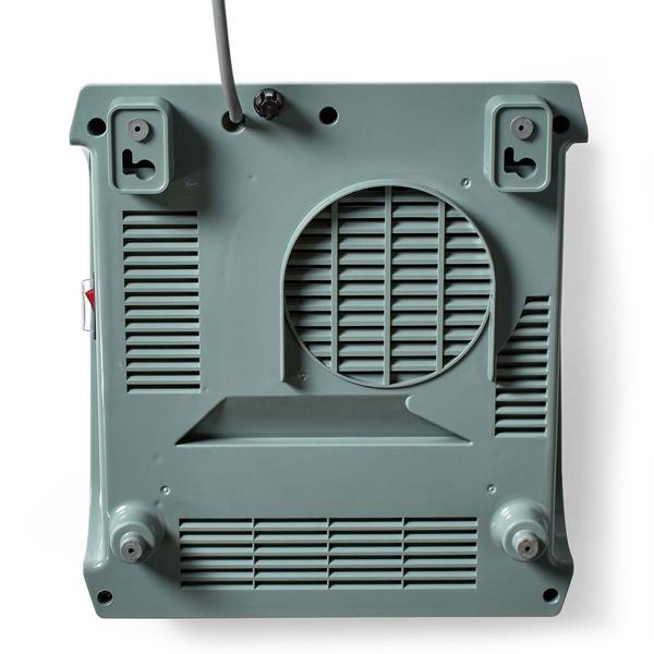 Leistungsstarker Wandheizlüfter in Weiss mit 2000 Watt & Fernbedienung – ideal für Badezimmer bis 20 m², schnelle Wärme, leise & platzsparend