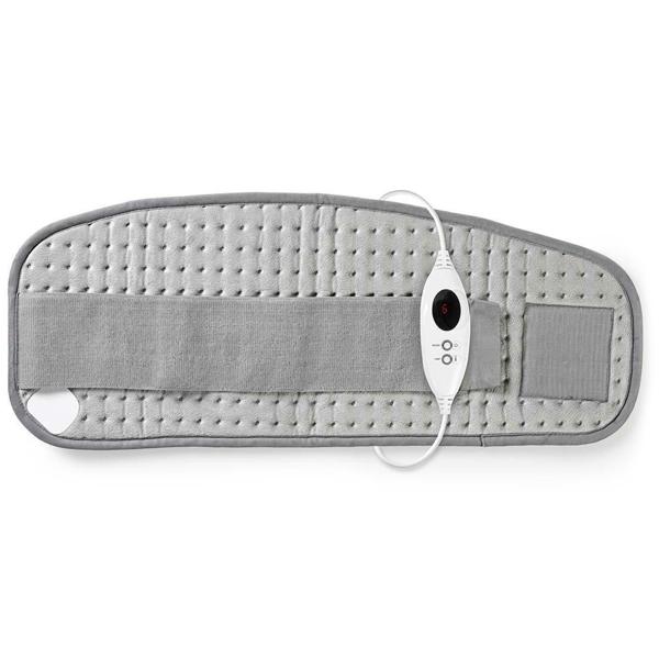 Elektrisches Heizkissen für Bauch & Rücken - Wärmekissen mit 6 Stufen, Klettverschluss & Abschaltautomatik - 69x28cm, 100W, waschbar