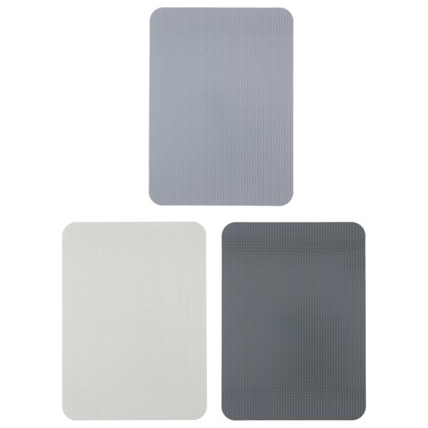 Flexible Schneidebretter 3er-Set - Ideal für Küche & Hobby - Messerschonend, rutschfest, spülmaschinenfest - 20x28cm, mehrfarbig, leicht einrollbar