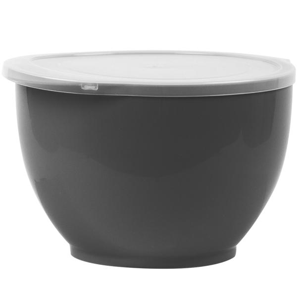 3er-Set Rührschüsseln mit Deckel - 1,2 L, 2 L, 3,4 L Volumen - Mikrowellen- & spülmaschinengeeignet - Stapelbar - Optimaler Schutz vor Insekten & Staub