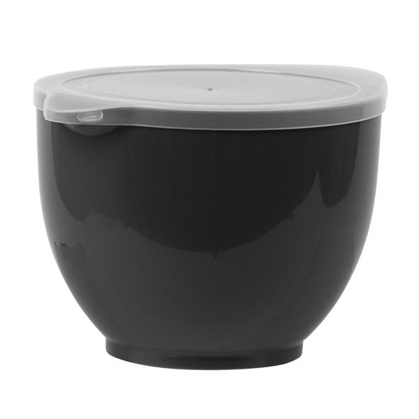 3er-Set Rührschüsseln mit Deckel - 1,2 L, 2 L, 3,4 L Volumen - Mikrowellen- & spülmaschinengeeignet - Stapelbar - Optimaler Schutz vor Insekten & Staub