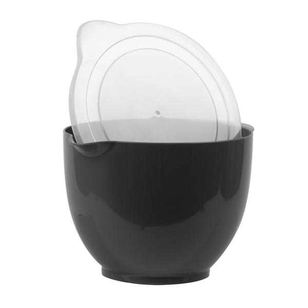 3er-Set Rührschüsseln mit Deckel - 1,2 L, 2 L, 3,4 L Volumen - Mikrowellen- & spülmaschinengeeignet - Stapelbar - Optimaler Schutz vor Insekten & Staub