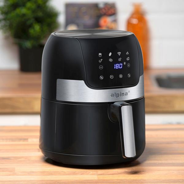 Heissluftfritteuse mit digitalem Touchscreen – 3,5L Air Fryer, 1400W, fettarmes Frittieren, Cool-Touch-Gehäuse, knusprige Pommes & gesunde Gerichte