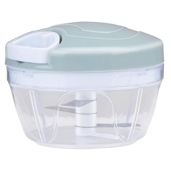 Multi-Zerkleinerer mit Seilzug - Manueller Zwiebel- & Gemüseschneider, Universalzerkleinerer, schnell, einfach und leicht zu reinigen