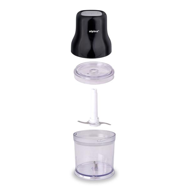 Elektrischer Multi-Zerkleinerer, 360 ml, 200W – Leistungsstark mit Edelstahlklinge, rutschfestem Design, ideal für Gemüse, Nüsse, Kräuter & mehr