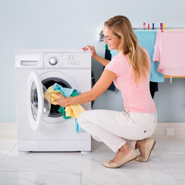 Vibrationsdämpfer 4er-Set - Reduziert Geräusche & Vibrationen für Waschmaschine, Trockner, Geschirrspüler - Bodenschutz & Antirutsch weiss - 4.5x4.5x2.2cm