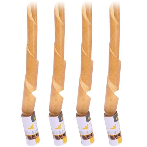 Effektiver Insektenfänger: 4 Premium Klebestreifen für zuverlässigen Schutz. Einfache & saubere Fliegen- und Mückenfalle