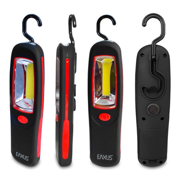 2er-Set Leistungsstarke COB LED Arbeitsleuchte, 300 lm: Helles, gleichmässiges Licht für Profis & Heimwerker, kompakt, stabil & vielseitig einsetzbar