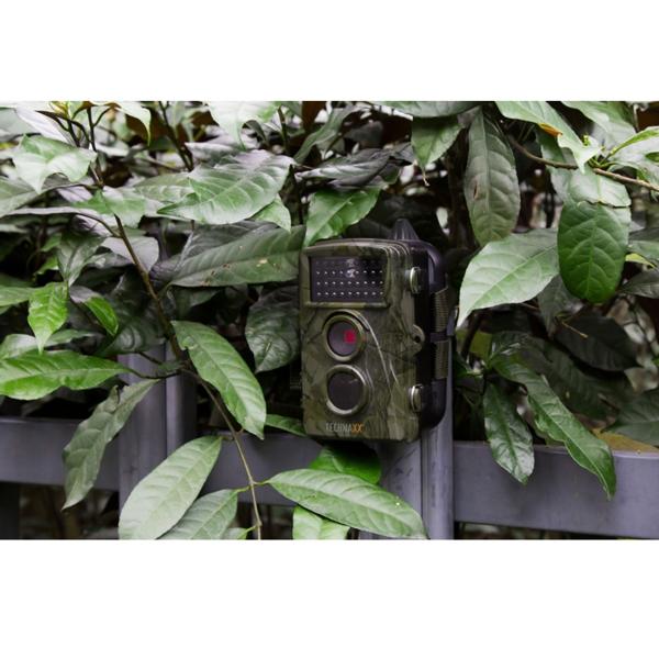 Natur-/Wildkamera Full HD 1080p - Überwachungskamera mit Mikrofon, Lautsprecher, PIR-Sensor & IR-Nachtsicht (20m) - IP56-Schutz - CH3486