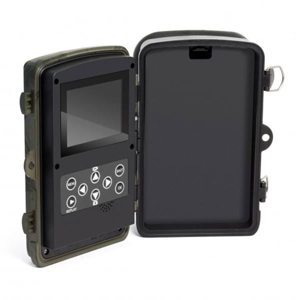 Natur-/Wildkamera Full HD 1080p - Überwachungskamera mit Mikrofon, Lautsprecher, PIR-Sensor & IR-Nachtsicht (20m) - IP56-Schutz - CH3486