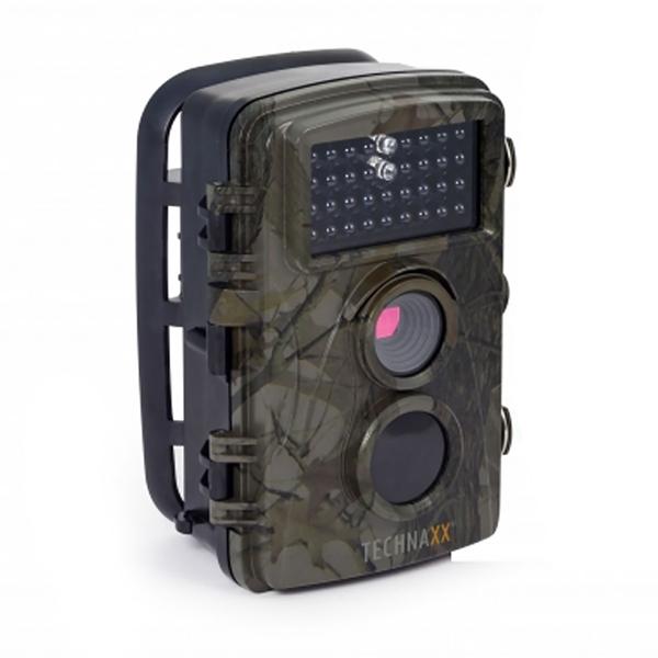 Natur-/Wildkamera Full HD 1080p - Überwachungskamera mit Mikrofon, Lautsprecher, PIR-Sensor & IR-Nachtsicht (20m) - IP56-Schutz - CH3486