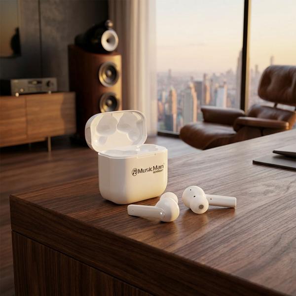 Top In-Ear-Kopfhörer (weiss) mit Aktiver Geräuschunterdrückung (ANC): Kabellose Bluetooth 5.0 Kopfhörer u. Mikro & Multifunktion–für optimalen Klang