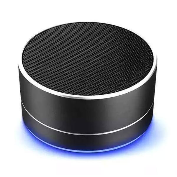 Bluetooth Lautsprecher - 360° Surround-Sound, tragbar für unterwegs & zuhause - Bluetooth 4.0 - 2,5h Akku - Ø 7 cm Musikbox mit USB-Ladekabel
