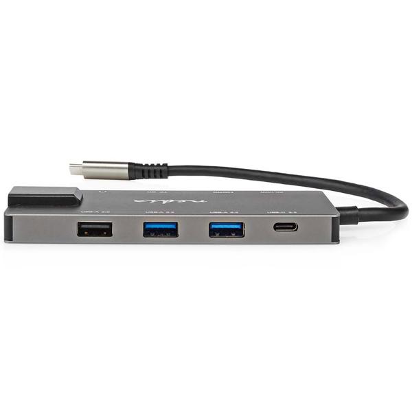 10-in-1 USB-C Dockingstation - HDMI 4K@60Hz - RJ45 Gigabit Ethernet - 3x USB-A, 1x USB-C +PD (100W) & CardReader - PC/Mac kompatibel