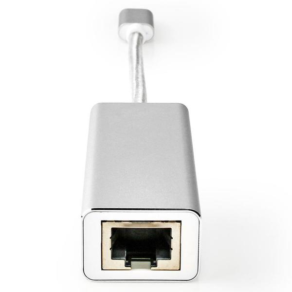 USB-C Ethernet Adapter - 1 Gbit/s schnelle, stabile Netzwerkverbindung - Ideal bei schwachem WLAN für Notebook, PC, Laptop - USB 3.2 Gen 1 RJ45 - 20cm