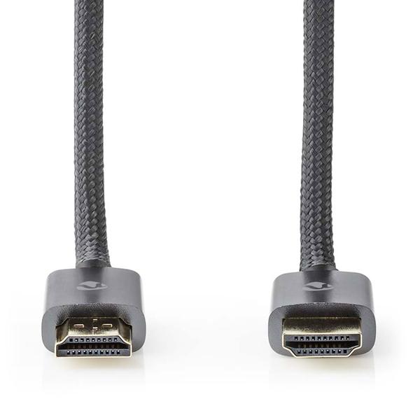 Ultra High Speed 8K HDMI Kabel mit Ethernet, 1m, 48Gbps – Vergoldete Kontakte, für höchste Bildqualität