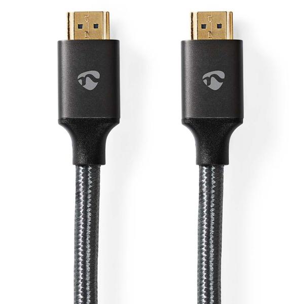 Ultra High Speed HDMI Kabel, 8K@60Hz, 48 Gbit/s, 5m – Vergoldete Kontakte für verlustfreie Ultra HD Bildübertragung