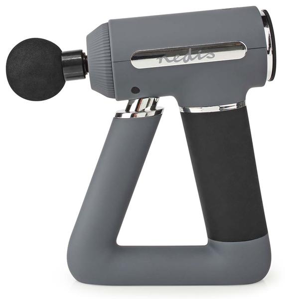 Premium Sport-Massagepistole: 6 Geschwindigkeiten, 4 Aufsätze – Effektive Tiefenmassage der Muskulatur, für schnellere Regeneration