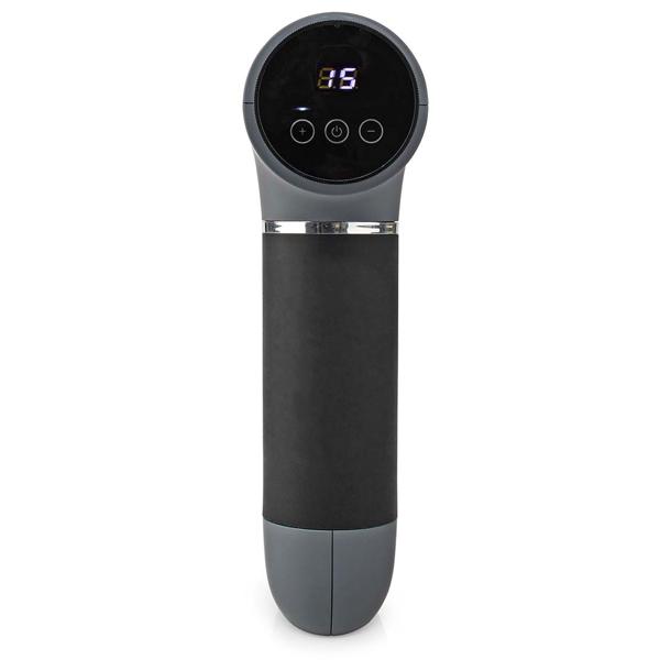 Premium Sport-Massagepistole: 6 Geschwindigkeiten, 4 Aufsätze – Effektive Tiefenmassage der Muskulatur, für schnellere Regeneration