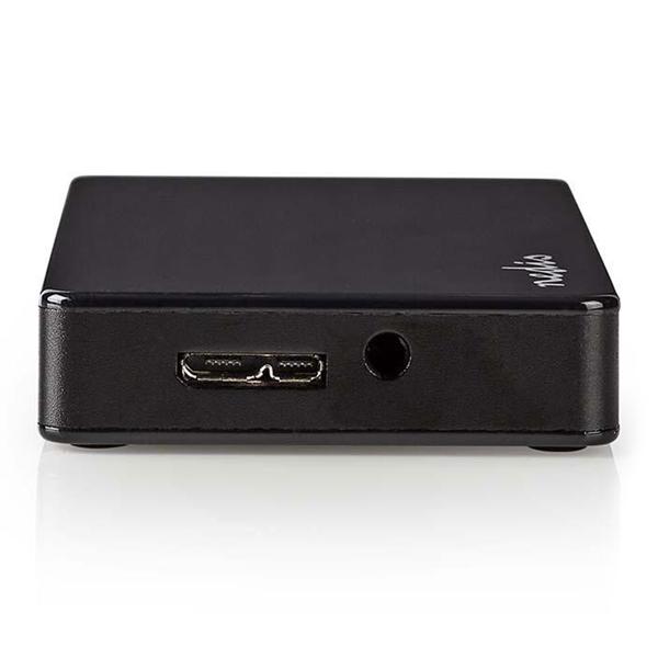 USB Hub 3.2 Gen 1 - Multiport USB-Erweiterung für PC & Notebook - 4x USB-Ports, ext. Stromversorgung, Plug & Play, 1.45m Kabel, 2.5W